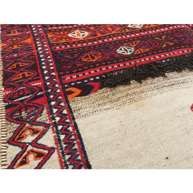 Galerie Shabab Collection Mid-20th Century Persian Flatweave Kilim Rug For Sale In New York - Image 6 of 10