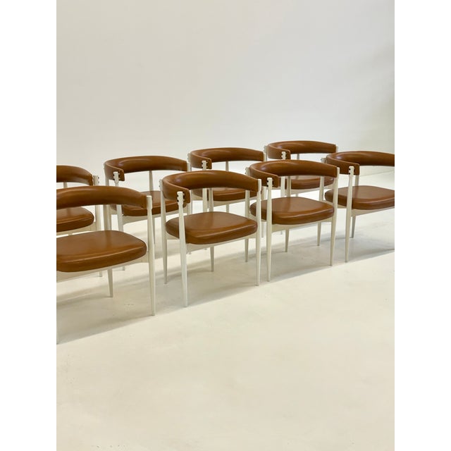 1950s Vintage Dining Chairs from A. Dal Vera e Figli & Flam Sansoni, 1950s, Set of 4 For Sale - Image 5 of 18