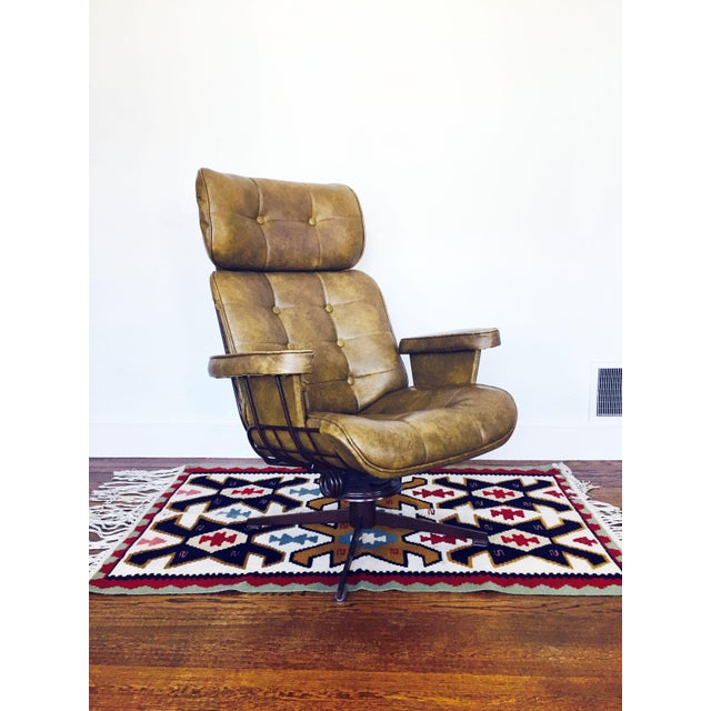 Vintage Homecrest Swivel Rocking Lounge Chair Chairish