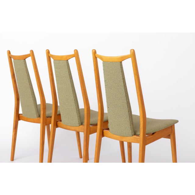 1970s Mid-Century Modern German Casala Wooden Dining Chairs, 1960s, Set of 4 For Sale - Image 5 of 12