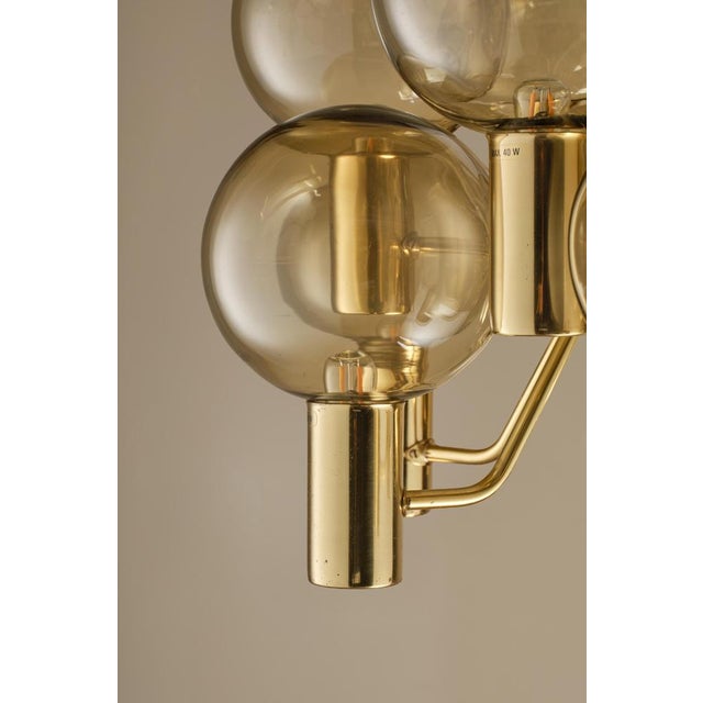 T372/12 Patricia Chandeliers by Hans-Agne Jakobsson, 1960s, Set of 2 For Sale - Image 6 of 9