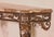 Gold 19th Century Louis XV Style Wrought Iron Console For Sale - Image 8 of 14