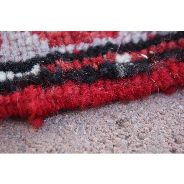 1960s Turkish Vintage Handmade Rug For Sale - Image 10 of 13