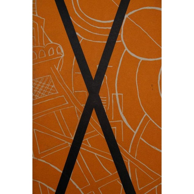 Robert Delaunay (1885-1941) The Iron Lady Original lithograph Published by Ateliers Mourlot (Paris, France) On heavy...