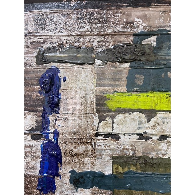 Green Strata - Original Abstract Painting by J. Kent Martin For Sale - Image 8 of 9