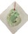 Vintage Chinese Green & White Jade Sleeping Dragon (Chilong) Carving / Pendant For Sale In Tampa - Image 6 of 7