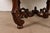Henredon Italian Provincial Carved Walnut and Burl Wood Pedestal Extension Dining Table, Newly Refinished For Sale - Image 11 of 14