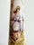Antique Victorian Signed Porcelain & Brass Sevres Candle Holder, Painted Lady For Sale - Image 13 of 14
