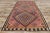 Textile Vintage Persian Shiraz Kilim Gallery Rug 05'03 X 11'01 For Sale - Image 7 of 9