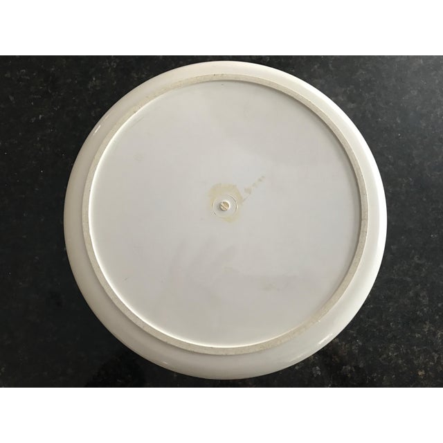 Wood Vintage Mid-Century White Ice Bucket For Sale - Image 7 of 7