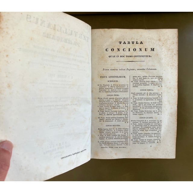 Fine Leather Bindings - The Raccolata - Books in Vellum Published Naples, Italy Circa 1841 - 3 Volumes For Sale - Image 14 of 18
