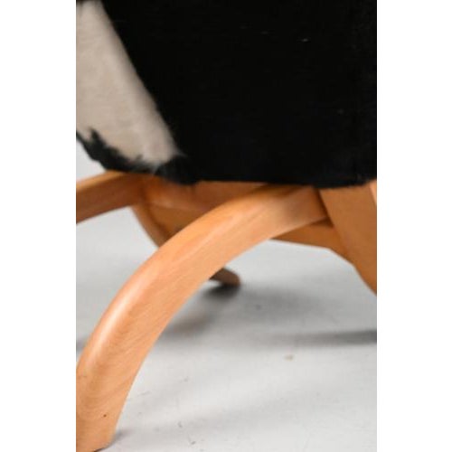 Wood Congo Lounge Chair by Theo Ruth for Artifort For Sale - Image 7 of 13