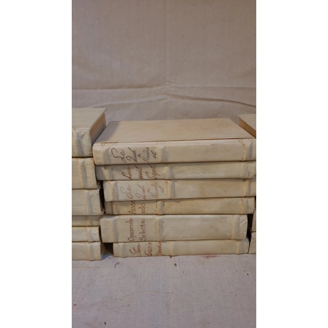 Traditional Fine Decorative Books- 17 Pieces For Sale - Image 3 of 4