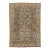 Antique Oriental Wool Rug - Allover Floral Medallion, Neutral Blue/Tan For Sale