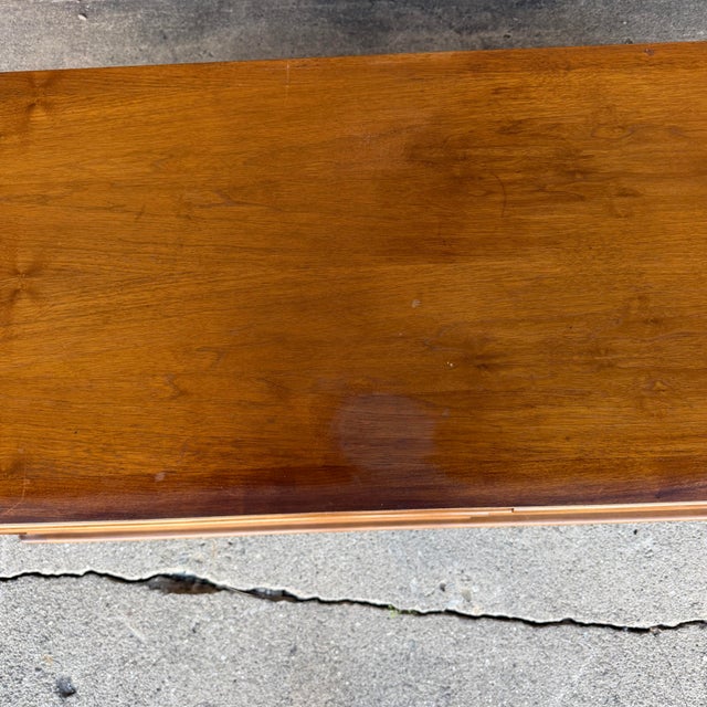 Mid 20th Century Lane Rhythm Walnut Lowboy Dresser Mid Century Modern For Sale - Image 5 of 12