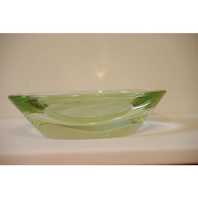 Glass Trinket Tray from Fontana Arte, Italy, 1980s For Sale - Image 8 of 9
