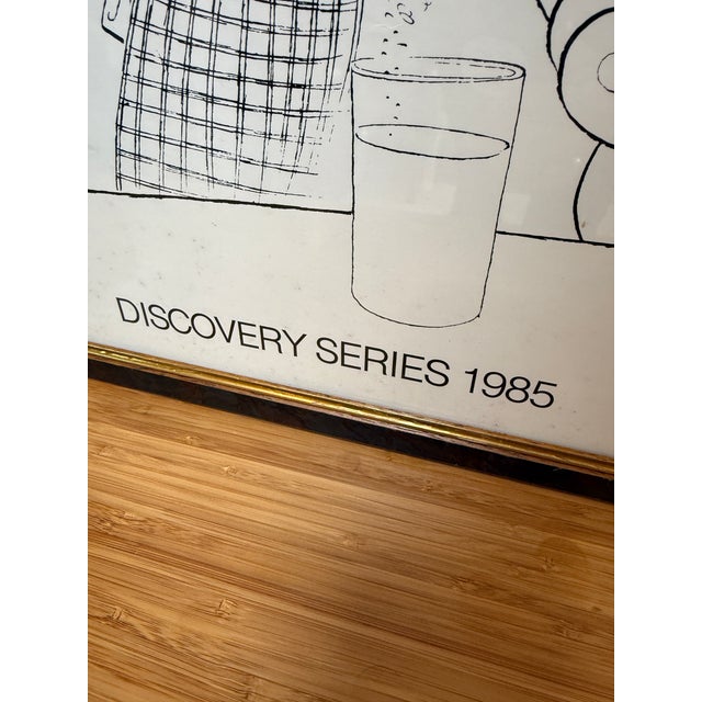 Circa 1985 Al Hirschfield Poster Print "The Honeymooners" For Sale - Image 4 of 12