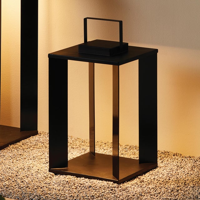 Early 21st Century Hanley Solar Led Lantern 18" For Sale - Image 5 of 5