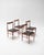 Scandinavian Style Wooden Chairs, 1970s, Set of 4 For Sale - Image 3 of 7