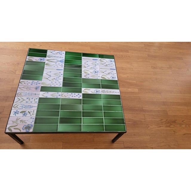 Metal Vintage Coffee Table by Roger Capron For Sale - Image 7 of 18