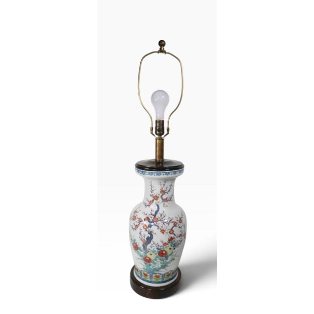 Mid 20th Century Chinese Style Ceramic Lamps by Frederick Cooper - Pair For Sale - Image 13 of 18