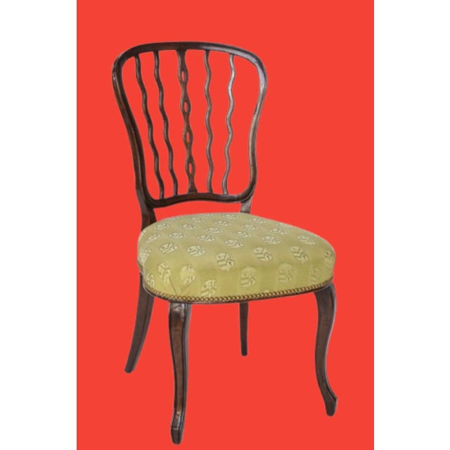 Eight Theodore Alexander Althorp Living History Dining Chairs For Sale - Image 9 of 12