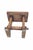 1970s Vintage Wooden Stools, 1970s, Set of 2 For Sale - Image 5 of 8
