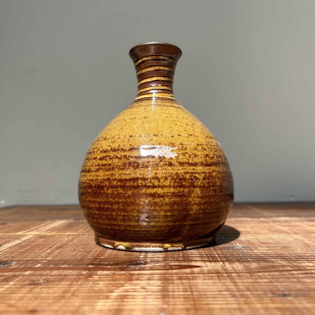 Vintage Ceramic Ikebana Flower Vase, 1970s For Sale - Image 13 of 13