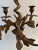 A substantial and beautifully cast French Louis XV style five-light candelabra in solid patinated bronze, late 19th to...