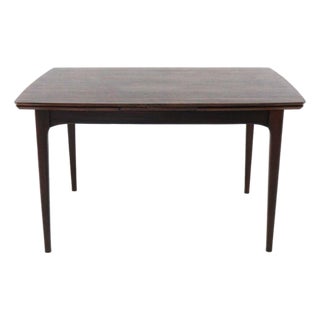 Rectangular Extendable Rosewood Goes Dining Table For Sale