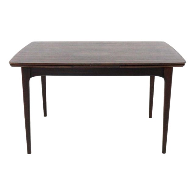 Rectangular Extendable Rosewood Goes Dining Table For Sale