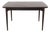 Rectangular Extendable Rosewood Goes Dining Table For Sale