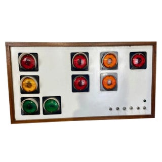 Auto Score Traffic Lights Board, 1970s For Sale