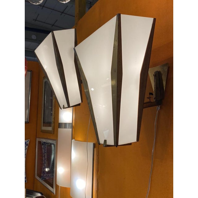 Wall Lamps by Gino Avena for Arredoluce, 1960s For Sale - Image 12 of 13