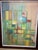 Fabulous mid-century, abstract painting. I believe it is done in oil and or gouache. It is painted on illustration board....
