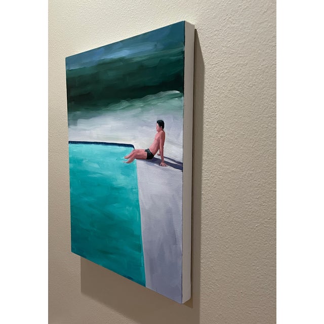 2020s A Moment of Reflection ,Oil on Linen by Kory Alexander For Sale - Image 5 of 8