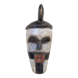 Vintage African Fang Mask Gabon 18" H