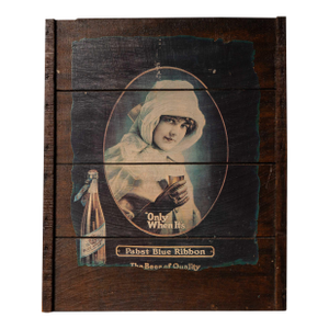 Vintage Pabst Blue Ribbon Advertising Panel