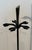 Black and Chrome Lacquered Fireplace Tools on Stand For Sale - Image 9 of 12