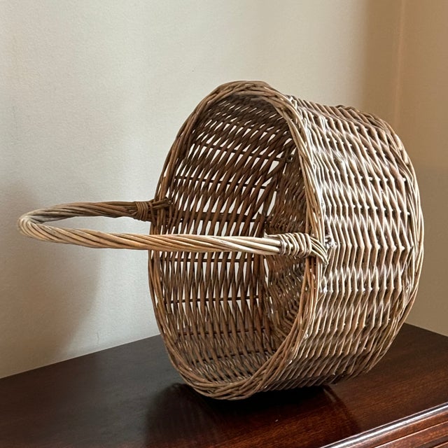 Wood Basket For Sale - Image 7 of 12