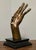 Figurative Late 20th Century Signed Solid Bronze Surrealist Hand and Face Sculpture For Sale - Image 3 of 10