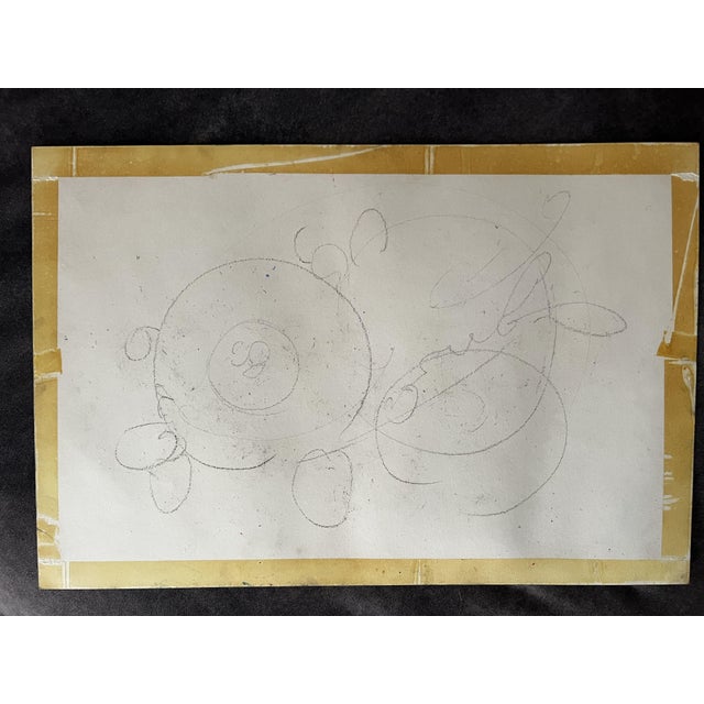 Paper Pino La Vardera, Torremolinos, 1975, Mixed Media on Paper For Sale - Image 7 of 10