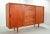 Large Mid-Century Scandinavian Solid Teak Highboard from HP Hansen, 1960s For Sale - Image 13 of 18