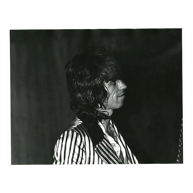 Rolling Stones Keith Richards Photograph, 1971 For Sale