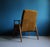 Vintage Armchair From Mid Century, Dark Mustard, Restored For Sale - Image 4 of 7