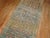 Early 20th Century Zabihi Collection Rare Long Blue Gray Pink Persian Malayer Runner - 2'9" x 19'8" For Sale - Image 11 of 11