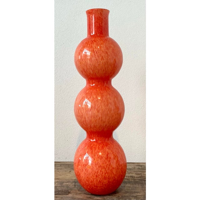 Vintage Murano Glass Vases - A Pair For Sale - Image 10 of 12