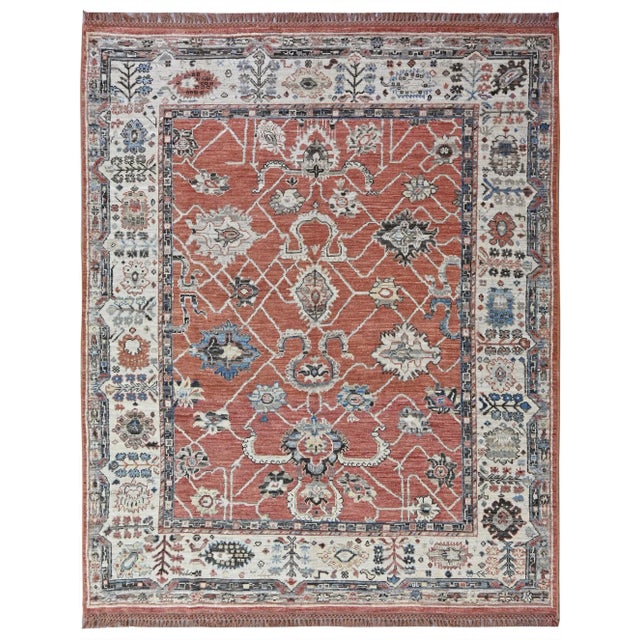 Hand Knotted Anatolian Design Rug. 8'0" X 10'3" For Sale In Los Angeles - Image 6 of 6