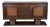 French Brown Oak Sideboard, 1940s For Sale