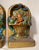 J. B. Hirsch Large Pair Antique j.b. Hirsch Patinated Bronze Clad Fruit Baskets Bookends For Sale - Image 4 of 12